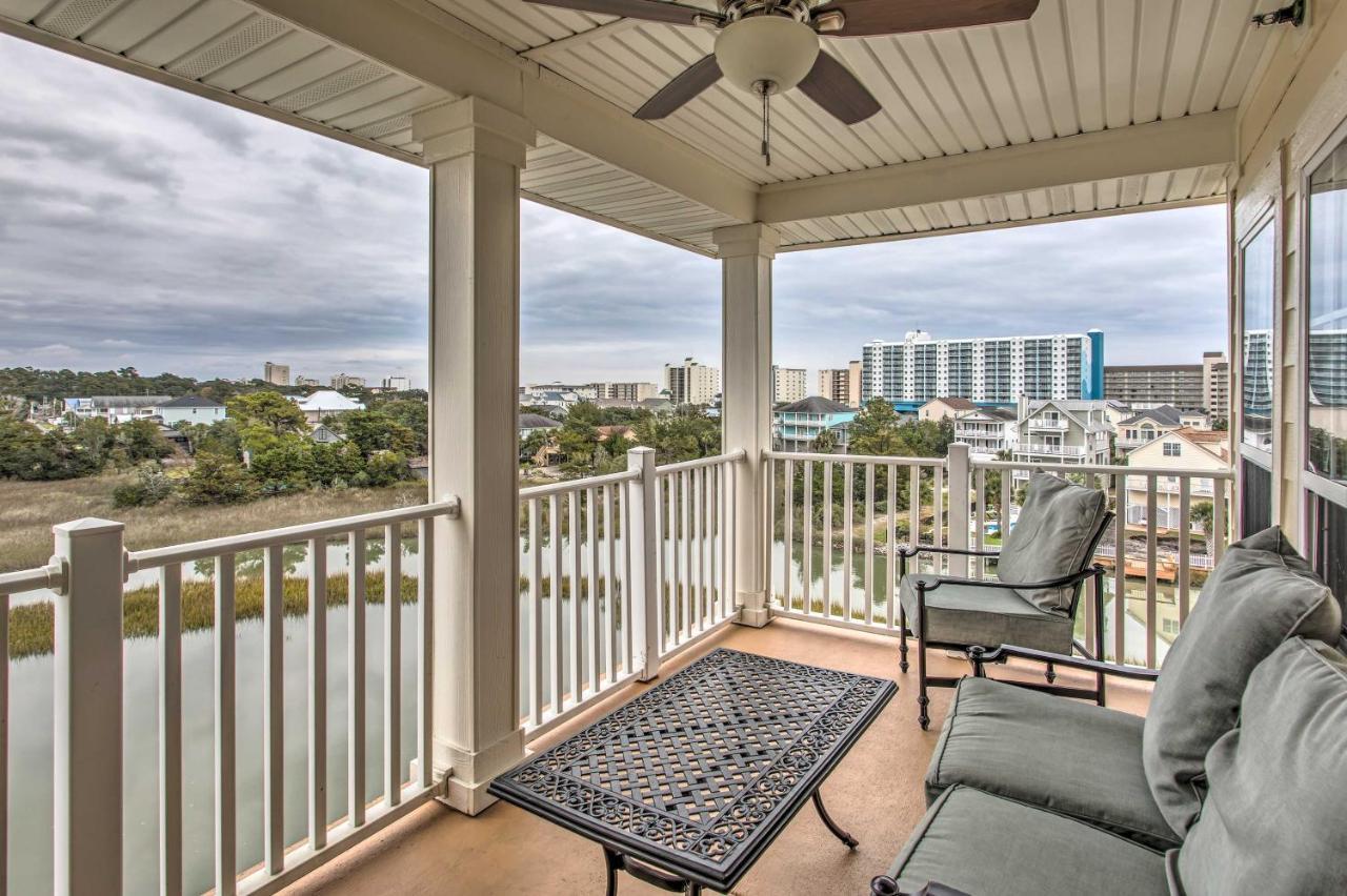 North Myrtle Beach Condo With Views Walk To Beach! エクステリア 写真