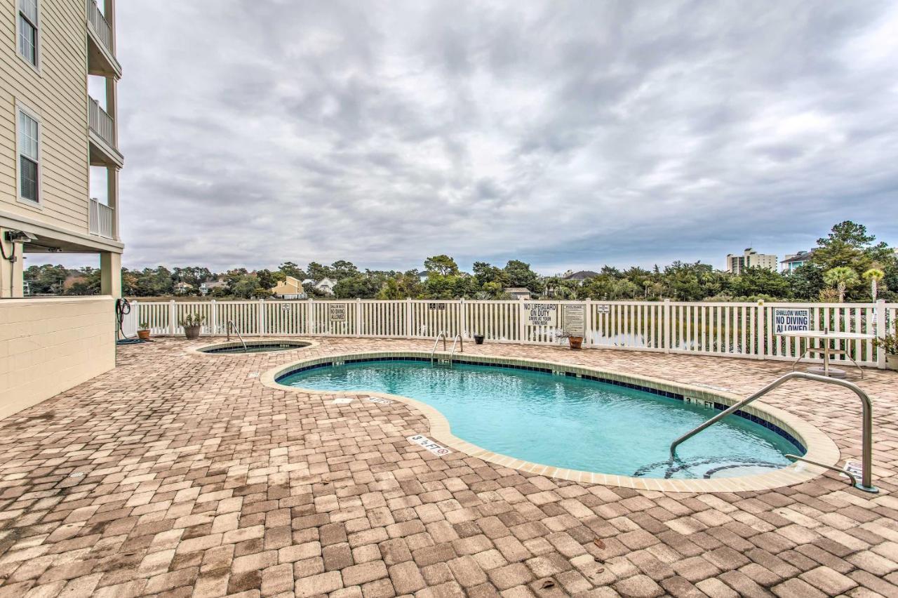 North Myrtle Beach Condo With Views Walk To Beach! エクステリア 写真